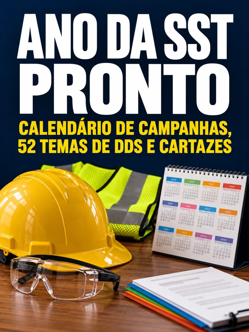 Capa do livro Ano da SST Pronto